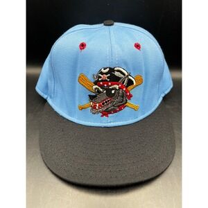 Erie SeaWolves Pittsburgh Pirates Pro Line Baseball Hat Cap Light Blue 7 3/8